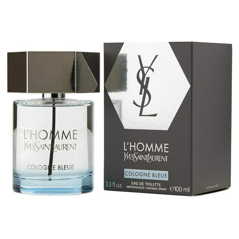L'homme Cologne Bleue Eau De Toilette Spray By Yves Saint Laurent - 3.4 oz L'homme Cologne Bleue Eau De Toilette Spray By Yves Saint Laurent - 3.4 oz