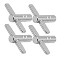 thumbnail image 6 of OUNONA  4 Pcs Drum Keys for Tuning Drums Percussion Steel Drummer Silver, 6 of 8