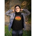thumbnail image 2 of Orange Sunset Portrait T-Shirt Women -Image by Shutterstock, Female Medium, 2 of 4