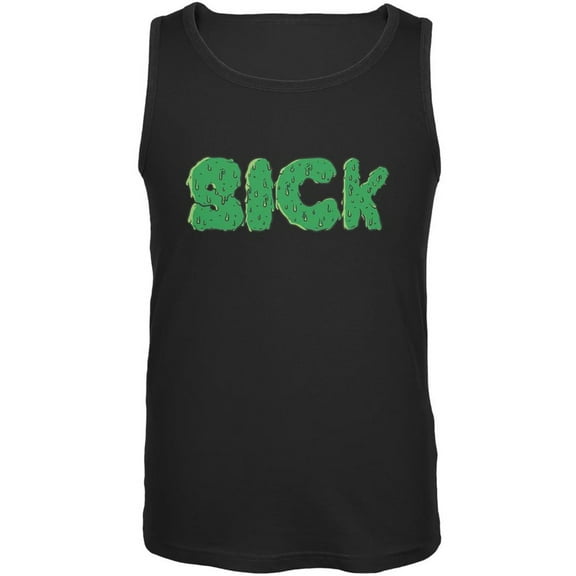 Sick Black Adult Tank Top - Large
