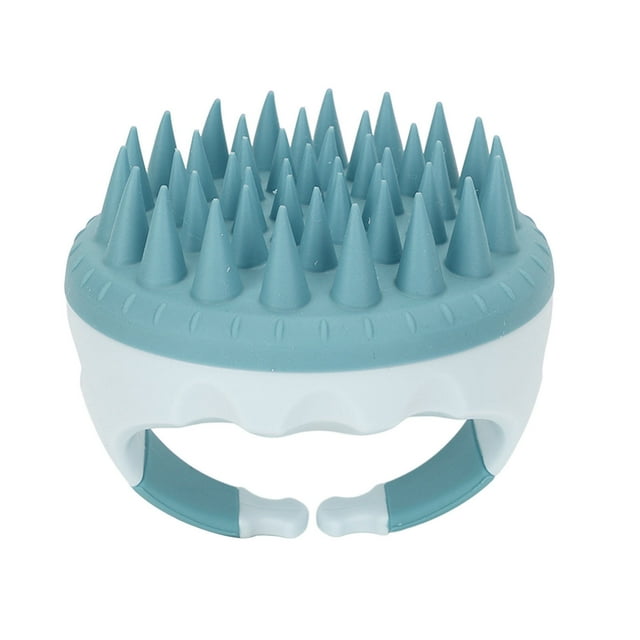 Cepillo Masajeador de Cabello de Silicona Suave Limpieza Manual del Cuero Cabelludo Impermeable para el Crecimiento del Cabello Prevención de la Caspa y Alivio de la Picazón Anggrek Otros
