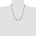thumbnail image 2 of Diamond2Deal 14K Yellow Gold 3.8 mm Regular Rope Chain Necklace for Mens 22", 2 of 7
