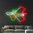 thumbnail image 5 of Handmadetneonsign Archery Neon Sign, Archery Led Sign, Archery Player Led Light, Game Sport Archer, 5 of 5