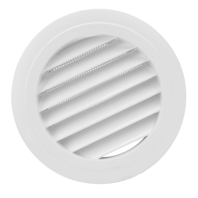 Couvercle de Ventilation Rond, Évent Rond Polyvalent pour Salle de Bain