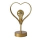 thumbnail image 2 of Lámpara Decorativa de Hierro, Lámpara de Mesa a Pilas, Luz Led Cálida, Estructura de Hierro Sinuoso, Iluminación Led Suave, Ideal para Dormitorio o Sala de Estar, Ideal para San Valentín y Navidad, T, 2 of 6