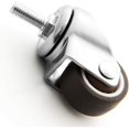 thumbnail image 4 of 4 Roulettes Réglables - M6 X 15mm - Filetage 25mm - Caoutchouc Souple - Filetage TPE - Mini Roues (25mm) - Compatible avec Diverses Marques, 4 of 4