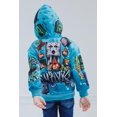 thumbnail image 4 of Sudadera con capucha Minecraft Creeper Zombie Steve para niños Turquesa 10-12, 4 of 5