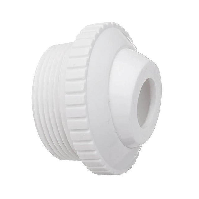 Hydrostream Directional Flow Inlet Fitting - White, 3/4" Opening, 1-1/2" Mip Thread