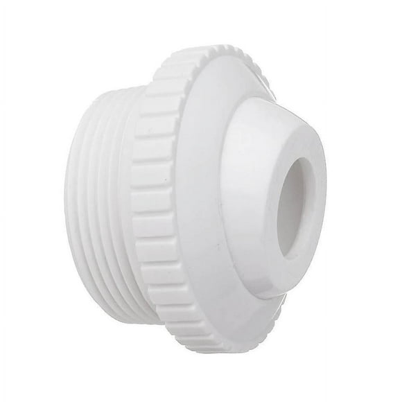 Hydrostream Directional Flow Inlet Fitting - White, 3/4" Opening, 1-1/2" Mip Thread