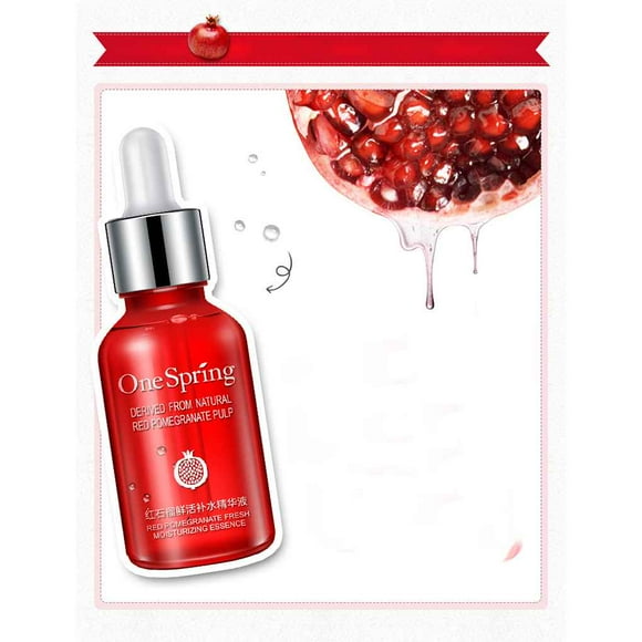 Women Girls Red Pomegranate Fruit Extract Liquid Cream Lotion Essence Face Cream Moisturizing Skin