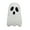 B, variant on Friendly Ghost Plush​​ Plush Ghost Doll Halloween Cushion Decor Friendly Companion Soft Huggable Pillow Toy for Home Gift Decorative Accent​​