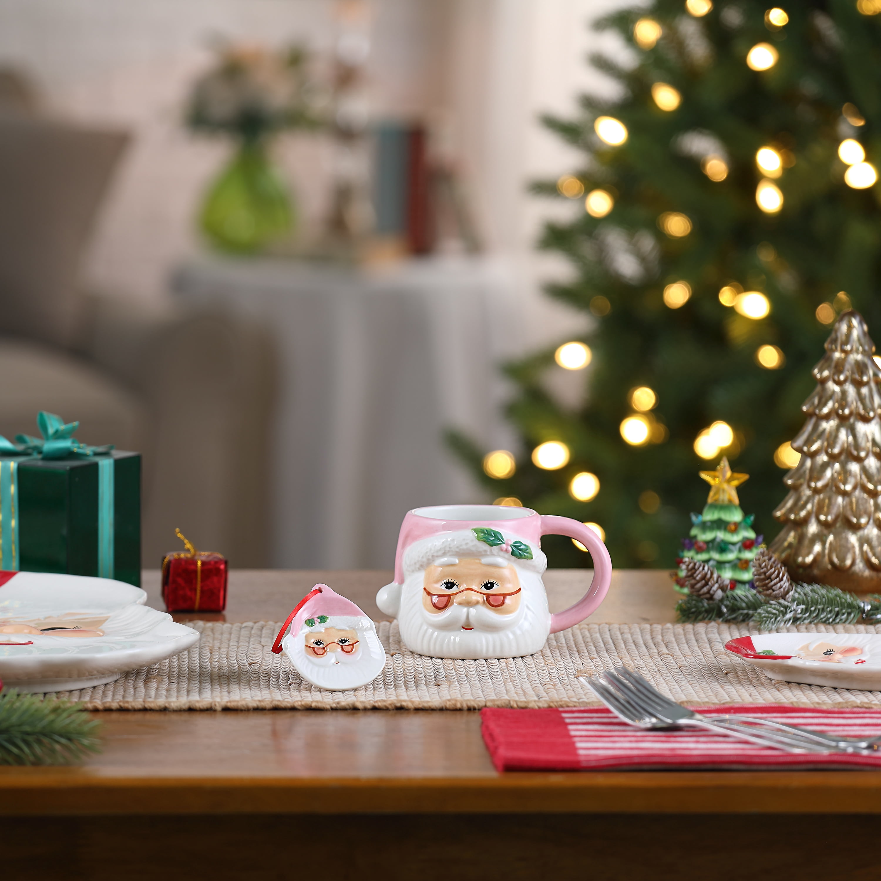 Mr. Christmas Santa Mug and Ornament - Thumbnail 2