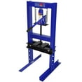 thumbnail image 4 of 6-Ton Hydraulic Shop Press with 2 Movable Stamping Plates,H-Frame Garage Floor Press with Adjustable Working Table,Blue, 4 of 7