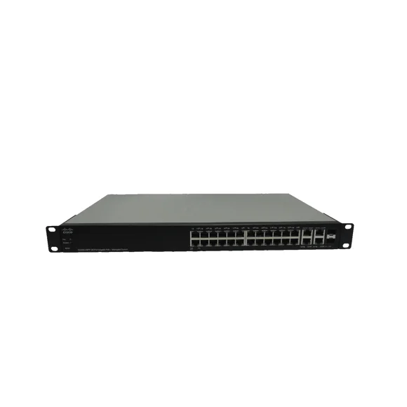 used Cisco SG300-28PP-K9 V03 28 Port GIG PoE+ Managed Switch