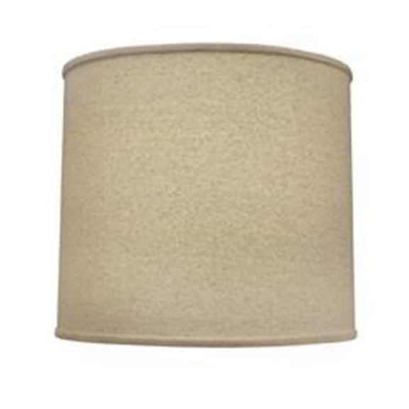 Stiffel ST136 15 x 16 x 14 in. Hardback Deep Drum Lamp Shade, Bombay Natural