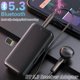 thumbnail image 2 of Adaptador receptor de coche Bluetooth 5.3 Llamadas con conectores AUX de 3,5 mm Receptor de música sin pérdida de audio Grabación de llamadas manos libres Soporte para tarjeta TF, 2 of 5