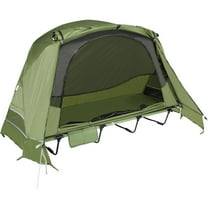 REDCAMP 1 Person Camping Cot Tent, Waterproof Folding Tent with Carry Bag, Instant Tent for Outdoor/Hiking/Traveling/Picnic, Army Green 75x28x48inch