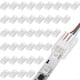 thumbnail image 1 of 40 Conectores de Tira de Luz LED Sin Soldadura de 3 Pines y 10 mm, Transparentes, para Iluminación de Riel, para Tira de Luz RGB 5050., 1 of 5