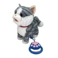 thumbnail image 1 of Animales de peluche de gato eléctricos, adorables disfraces de simulación, animales de compañía animados para caminar, juguete para gato que camina pa Estilo A, 1 of 8