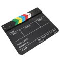 thumbnail image 3 of Clearly Visible Director Clapperboard Film Action Clapperboard For Role Playing, Editing, Video Production, Camera Photography, Etc, 3 of 8