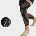 thumbnail image 6 of Necvior Knee Protector Knee Wrap Guard Long Knee Warmer Knee Pad for Running Knee Long Knee Warmer Knee Brace for Knee Sport Knee Support Compression Sleeve, 6 of 10