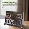 thumbnail image 3 of Stylish Cats Calendar 2025 Wall Calendar ,Funny Cat Pics Cat Calendar, 3 of 4