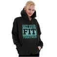 thumbnail image 4 of Good Things Come To Those Who Sweat Hoodie Sweatshirt Women Men Brisco Brands X, 4 of 6