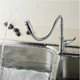 thumbnail image 5 of Outdoor Kitchen Faucet 360° Swivel Single Hole Single Handle Kitchen Faucet Cold Water Sink Faucet, 5 of 5