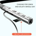 thumbnail image 4 of Auriculares In-Ear Bluetooth Ganfancp Running Deportes Cuello Liquidación Auricular Bluetooth X1, Cable de Datos X1, 4 of 7