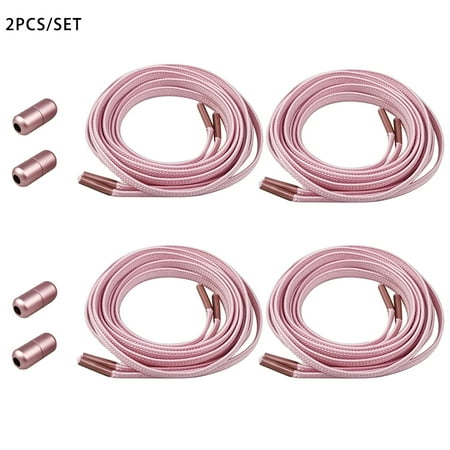 

4pcs For Trainers Portable Without Ties With Buckles Sneakers Elastic Shoelaces