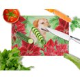 thumbnail image 2 of Carolines Treasures CK1361LCB Labrador Retriever Poinsettas Glass Cutting Board, Large, 2 of 2