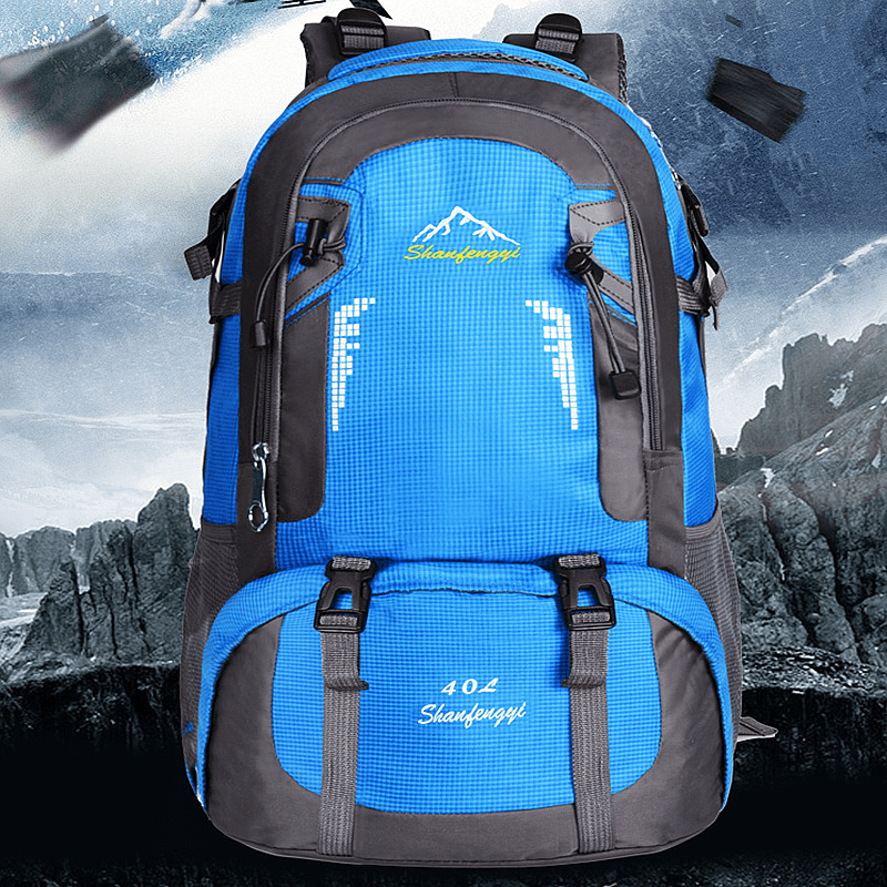 40L/60L Nylon Outdoor Backpack Waterproof Athletic Sport Hiking Travel