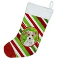 thumbnail image 2 of Carolines Treasures CK4047CS Christmas Snowflakes Jack Russell Terrier Christmas Stocking, 2 of 2
