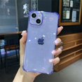 thumbnail image 1 of Funda holográfica reflectante de lujo con corazón de amor para iPhone 14 13 12 11 Pro Max Mini XS X XR 7 8 Plus SE 2, funda suave y transparente Tan Jianjun unisex, 1 of 2