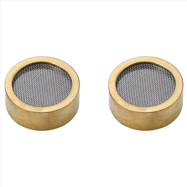 2X Reemplazos de Cápsula de Cartucho de Micrófono de Condensador de 25Mm Piezas de Instrumentos Eléctricos de Microph de Diafragma Grande