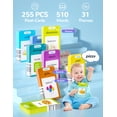 thumbnail image 2 of Tarjetas flash parlantes en español e inglés para niños pequeños de 2 a 4 años 510 palabras visuales Juguetes de aprendizaje bilingües para niños Autismo Sensorial Terapia del habla Juguetes Española, 2 of 5