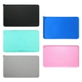 thumbnail image 6 of Dog Cat Pet Food Mat Dog Feeding Mat for Food and Water Silicone Dog Dish Mats for Floors Waterproof Slip Dog Bowl Mat with Raised Edges to Prevent Food and Water Messes on Floor Black, 6 of 9