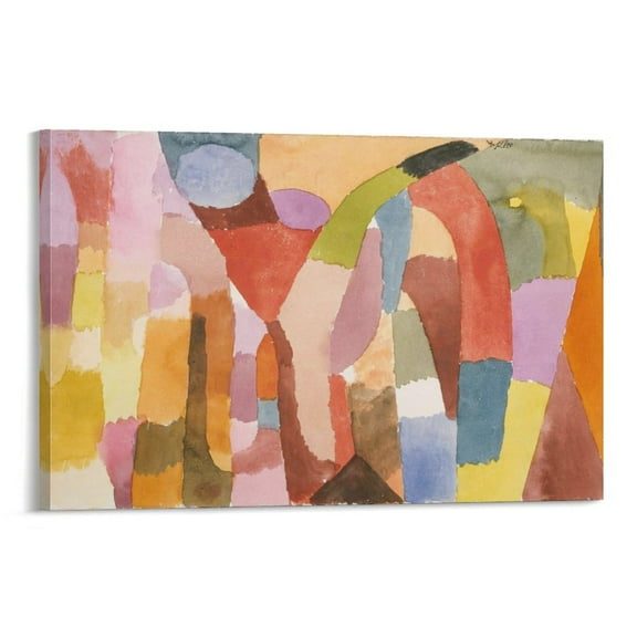 Paul Klee Print Painting (22) Art Poster Canvas Painting Decor Wall Print Photo Gifts Home Modern Decorative Posters 12x18inch(30x45cm)