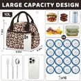 thumbnail image 6 of Inadays Lunch Box for Women, Insulated Lunch Bag Cute Corduroy Reusable Insulated Lunch Bags for Work Picnic or Travel, 6 of 8
