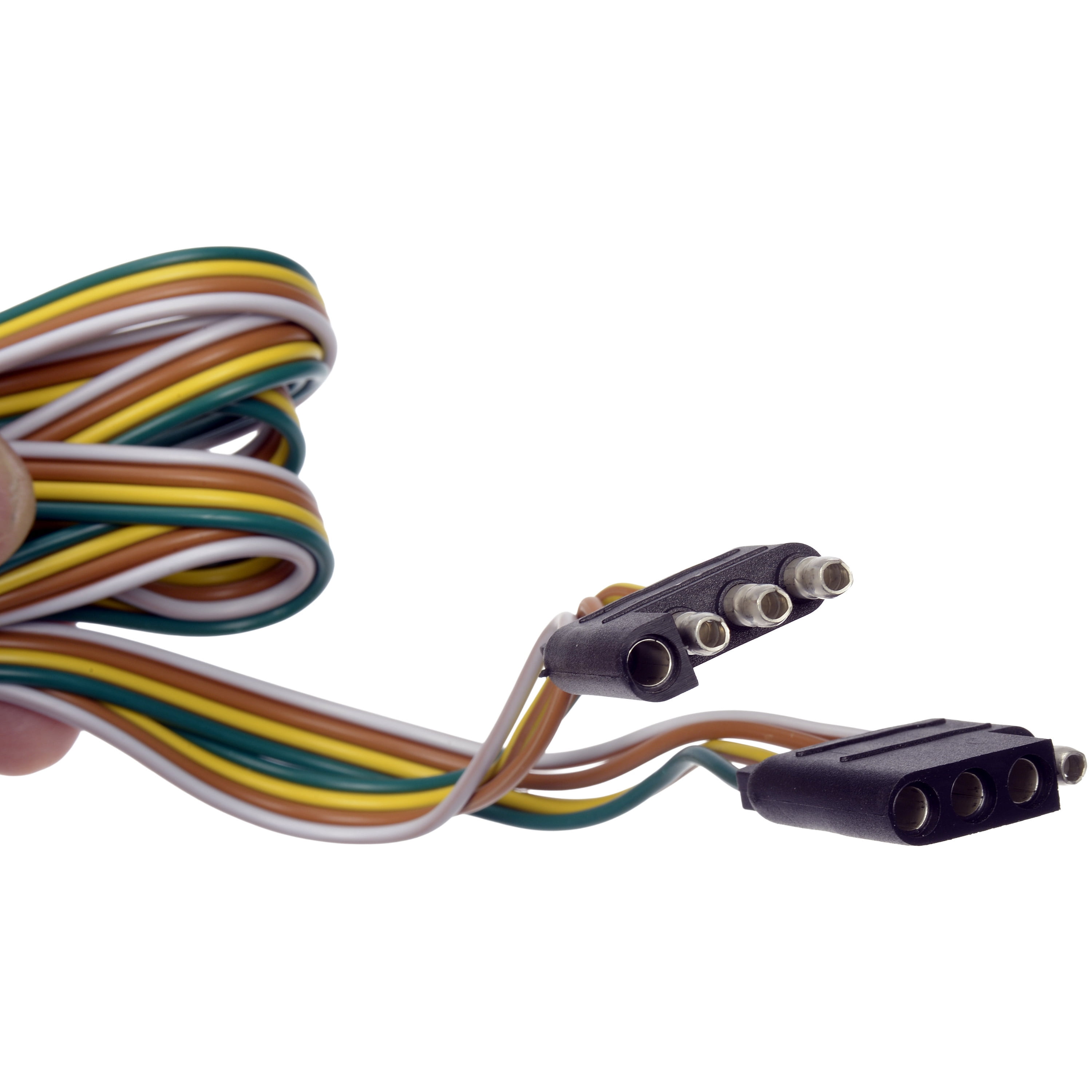 Dorman 62004 4-Flat Vehicle Side And Trailer Side Wiring Connectors (48"/12")