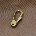 thumbnail image 3 of VONKY Handmade Fine brass twisted Biker Snap Lobster Claw Clasps Hook Keychain DIY, 3 of 9