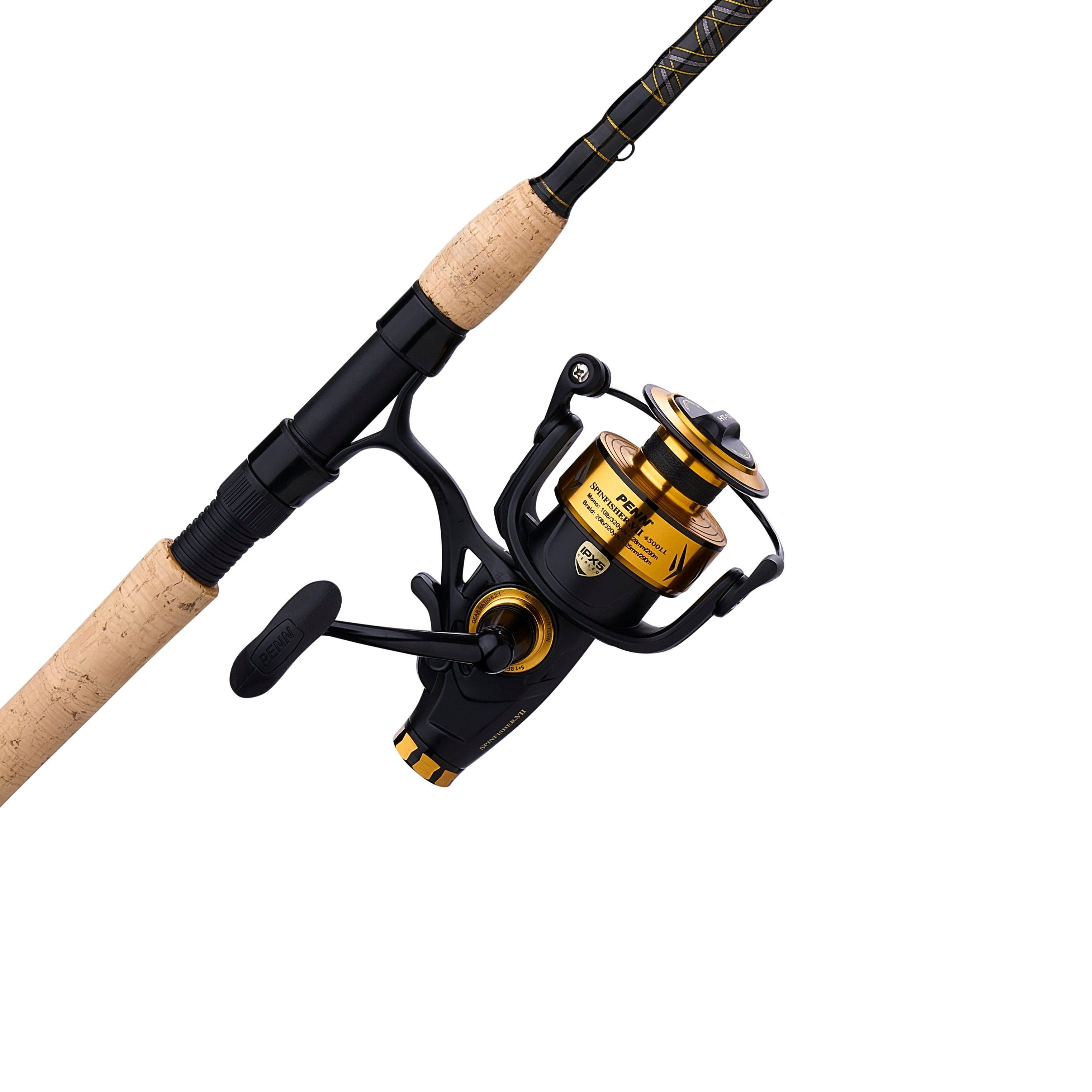 Penn 9ft Rod And Reel Combo Pack) PENN Wrath Fishing Rod And Reel Spinning  Combo