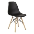 thumbnail image 1 of Silla Eames Moderna Estilo Minimalista Sala Comedor Cocina Negro, 1 of 7