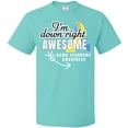 thumbnail image 3 of Inktastic Im Down Right Awesome Down Syndrome Awareness with Arrow T-Shirt, 3 of 5