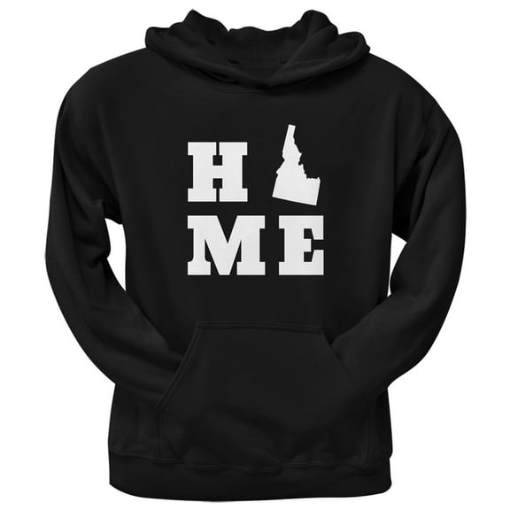 Idaho Home Black Adult Hoodie - Large