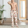 thumbnail image 5 of Mens Pajama Pants - Soft Sleep & Lounge Pants for Men, Steak Hot Dog Chicken Leg Print Cuteness Casual PJ Bottoms Pants with Pockets, 5 of 5