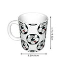 thumbnail image 2 of Disketp Happy Football Large Coffee Mug with Handle Tea Cup Novelty Coffee Cup for Men Women Office Work, 2 of 6