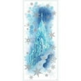thumbnail image 6 of Disney Frozen Ice Palace ft. Elsa & Anna Giant Wall Decals With Glitter, 6 of 8