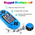 thumbnail image 5 of Beijue Rechargeable 16 Bit Handheld Game Console Toy for Kids with 3.0'' Color LCD 100 Games (Blue), 5 of 7