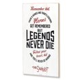 thumbnail image 2 of Decoración de pared Open Road Brands The Sandlot Legends Never Die, 2 of 5